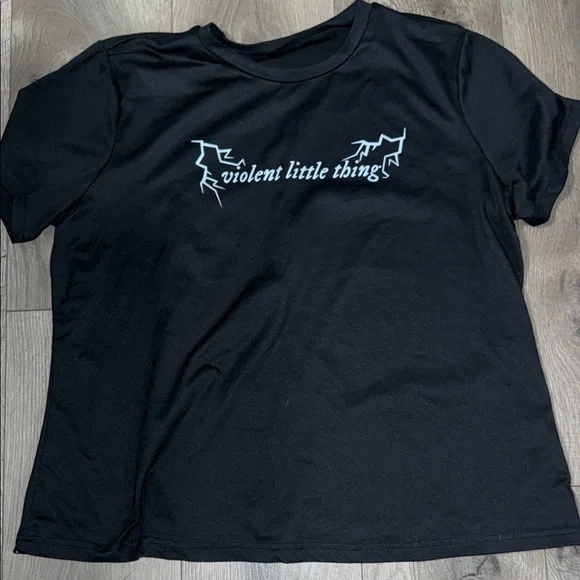 Black Graphic T-Shirt - Picture 1 of 3